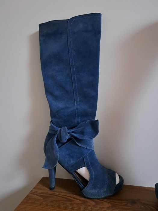 Kozaki letnie Prima Moda/peep-toe. R.35