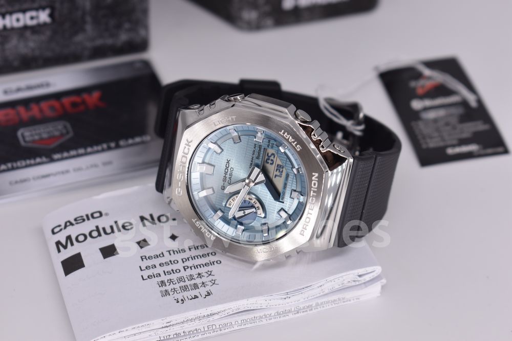 Casio G-Shock GBM-2100A-1A2 NEW ORIGINAL | Bluetooth | Tough Solar