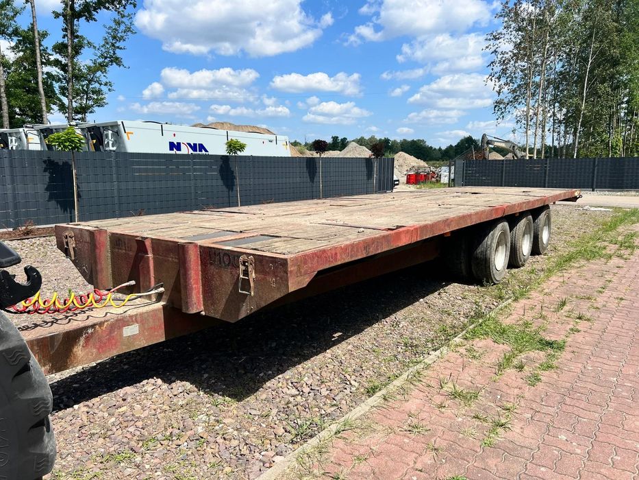 Flat 33T  FLAT 33T PLATFORMA | 3 Osie | CIĘŻAROWO-ROLNICZA | Pneumatyka | 2013 |
