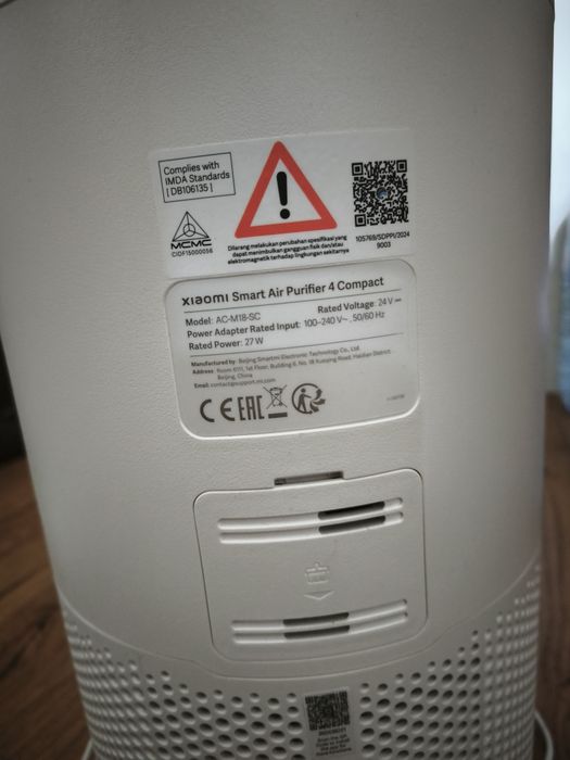 xiaomi smart air purifier 4 compact venda/troca