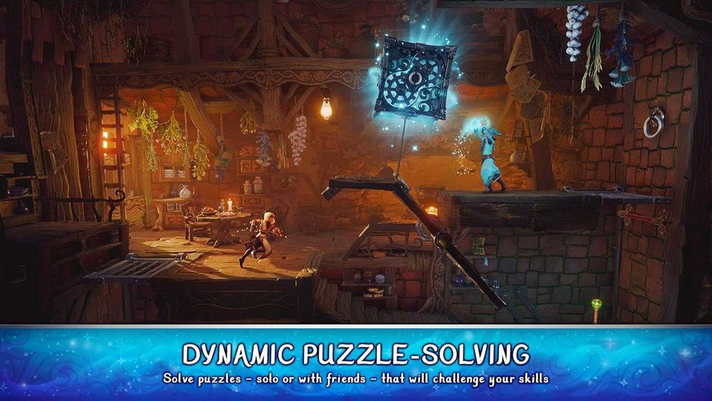 Trine 4 Xbox One S / Series X - świetna platformówka na dwóch, fantasy