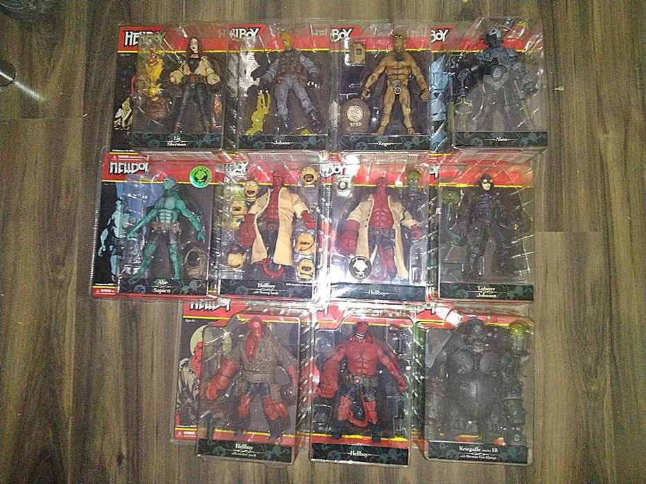 Figurki Hellboy Mezco komplet NOWE