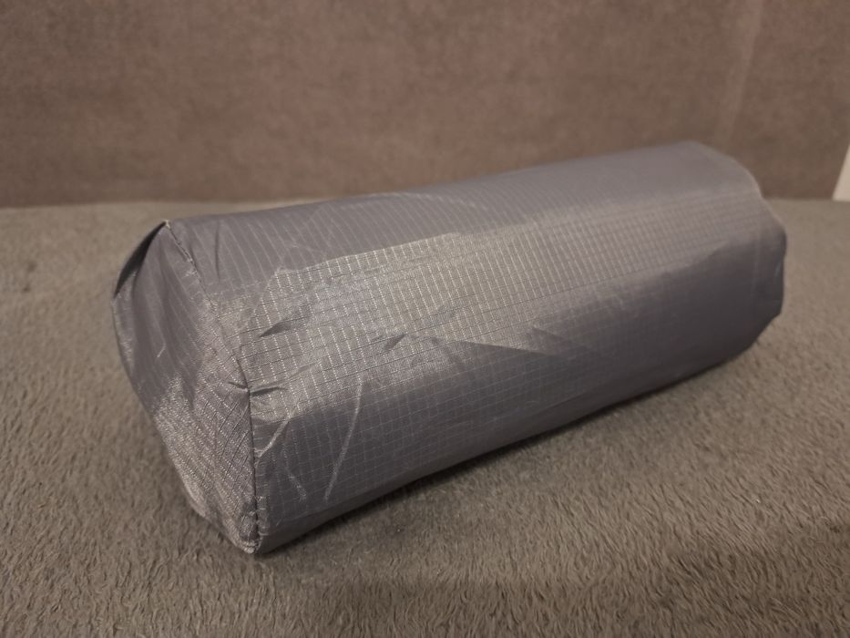 Materac turystyczny Szary dmuchany NOWY