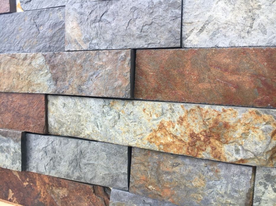 Xisto dupla face multicolor