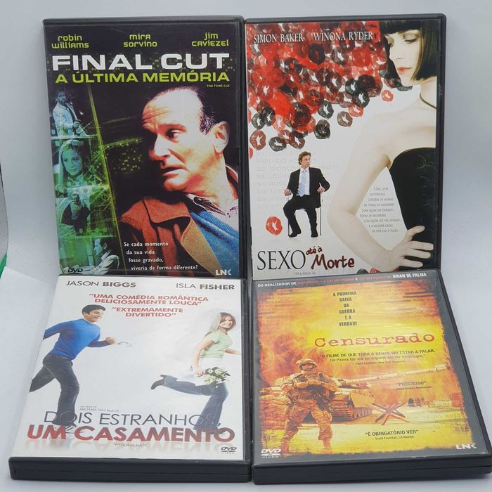 Lote 25/1 - Pack de 18 Filmes em DVD - Ref.VI