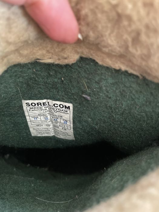 Sorel caribou sniegowce skora r 44