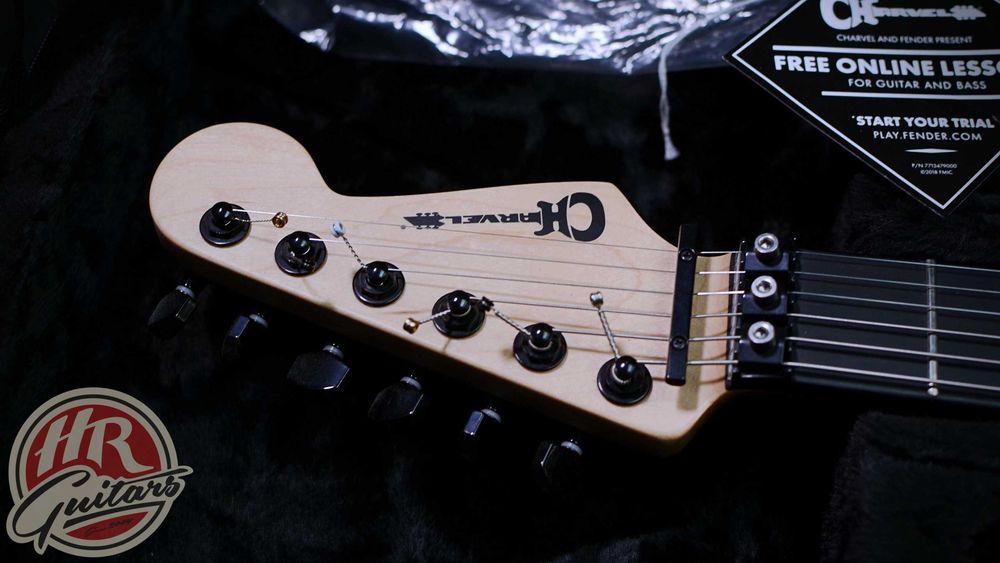 Charvel Jim Root Pro-Mod San Dimas Style 1 HH FR Satin White, gitara elektryczna
