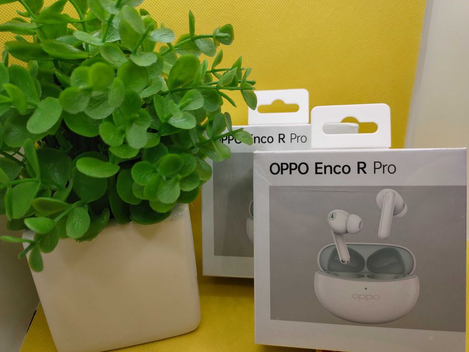 ‼️ OPPO Enco R Pro (white) - наушники с BT5.2 / ANC 42dB /APP/ 7+28ч.