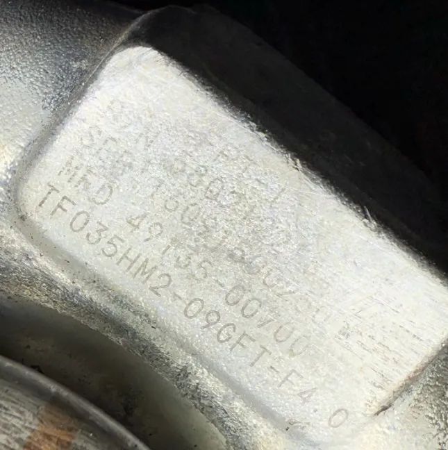 Turbo Iveco Daily 2.3 Ref: F1AGL411H/TF035HM2-09GFT-F4