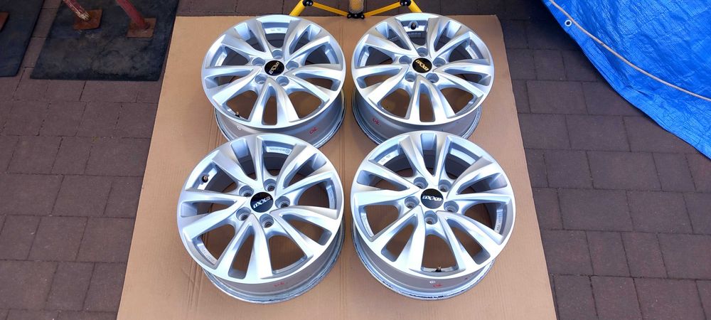 Felgi aluminiowe OXXO KIA/HYUNDAI/MAZDA i inne 6.5x16, 5x114,3 ET50, 67.1