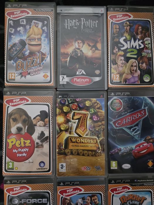 Jogos PSP usados