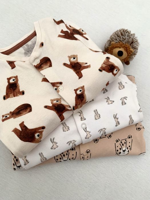 Набор 9 единиц! Человечки боди кофты Tu, F&F, Baby club 6-9 мес 74 см