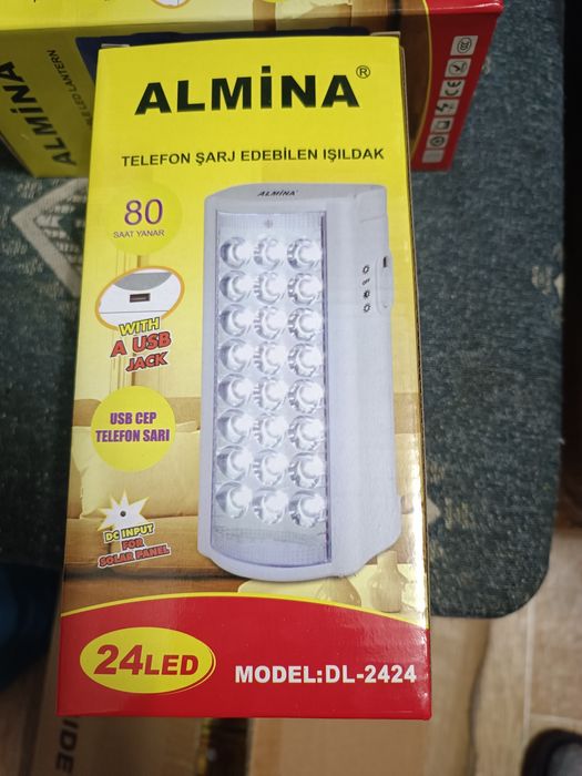 Ліхтар кемпінговий переносний аварійне освітлення з функцією Power ban