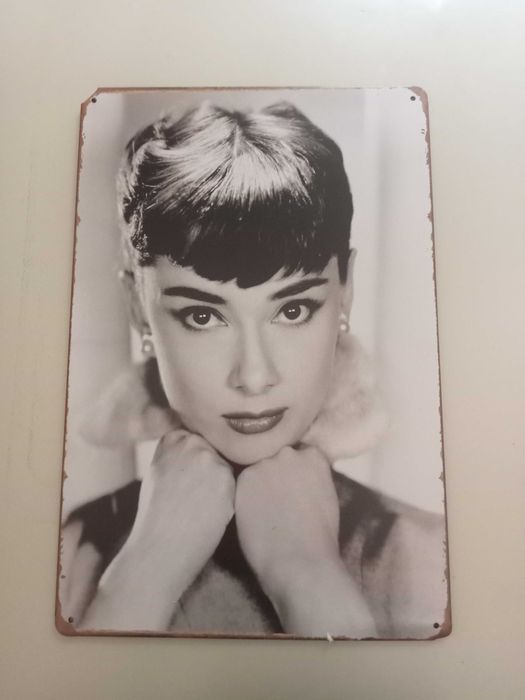 Placas decorativas em metal