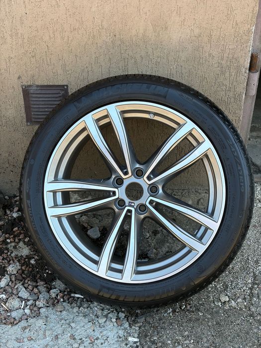 Диск BMW 647 M Стиль 8,5JX19 ET:25 Orbit Grey Michelin Primacy MXM4 245/45 R19 7мм 2019