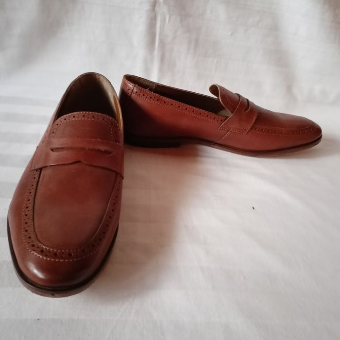 ASOS roz. 43 / 9/ - dł. wkł. 28cm- skóra- nowe