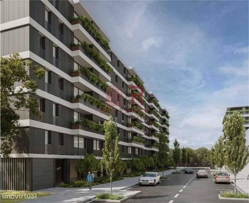 Apartamento T1  com varanda e garagem