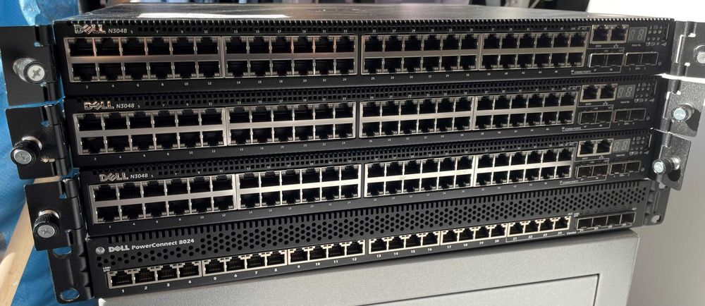 Switches DELL 3x PowerSwitch N3048