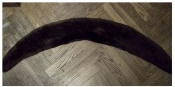 Натуральный мех цигейка опушка капюшон ворот