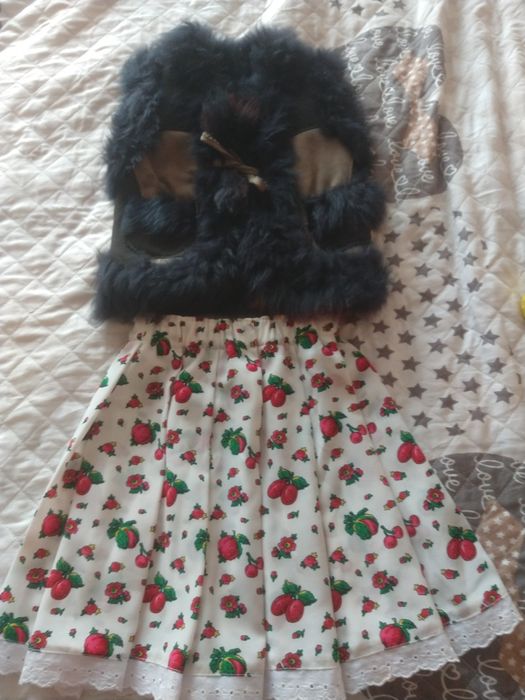 Spódniczka dziewczęca góralska