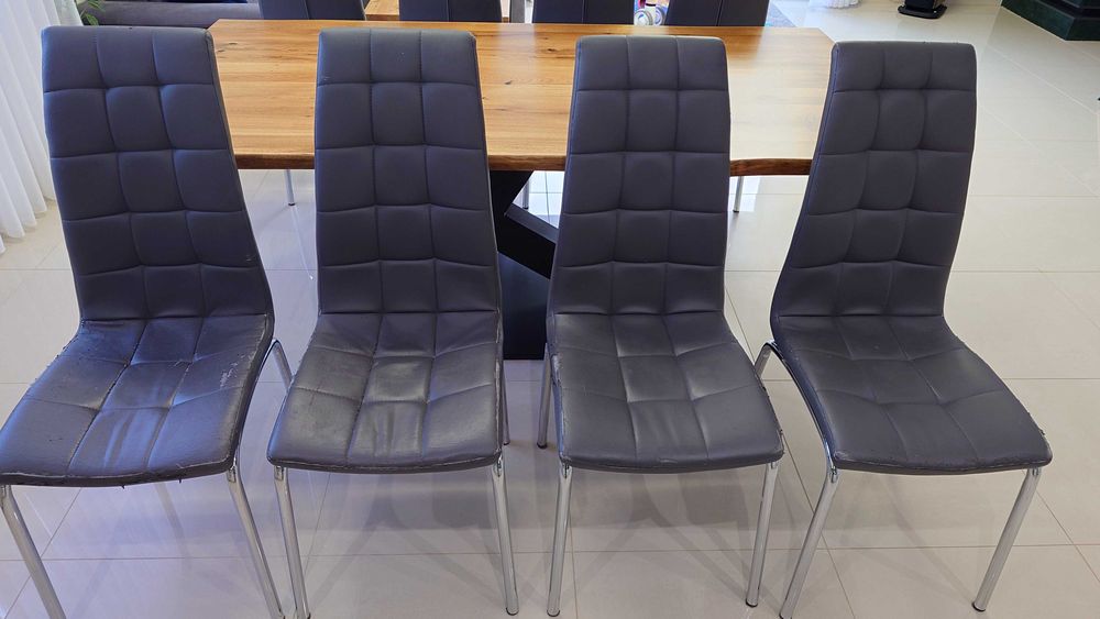 Krzesła do salonu jadalni 8 szt