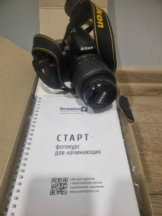 Nikon d3100 kit 18-55mm в ідеальному стані