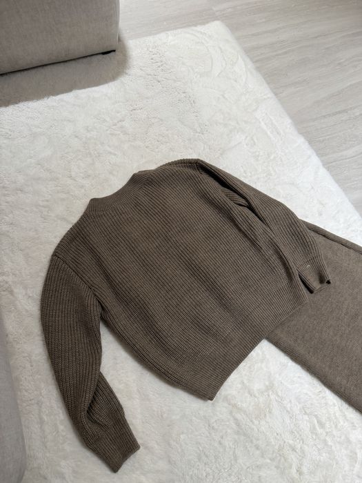 Комплект кофта та спідниці бежевий T.mosca S/M