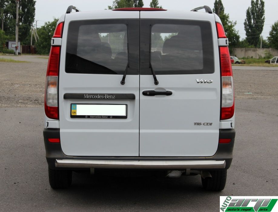 Пороги=Дуги = Mercedes Вито 639 Vito Автообвес=Кенгур