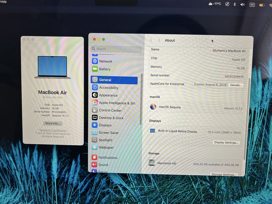 MacBook Air m2 16/512 15” ідеал