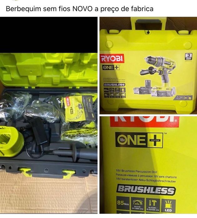 Berbequim NOVO+2baterias