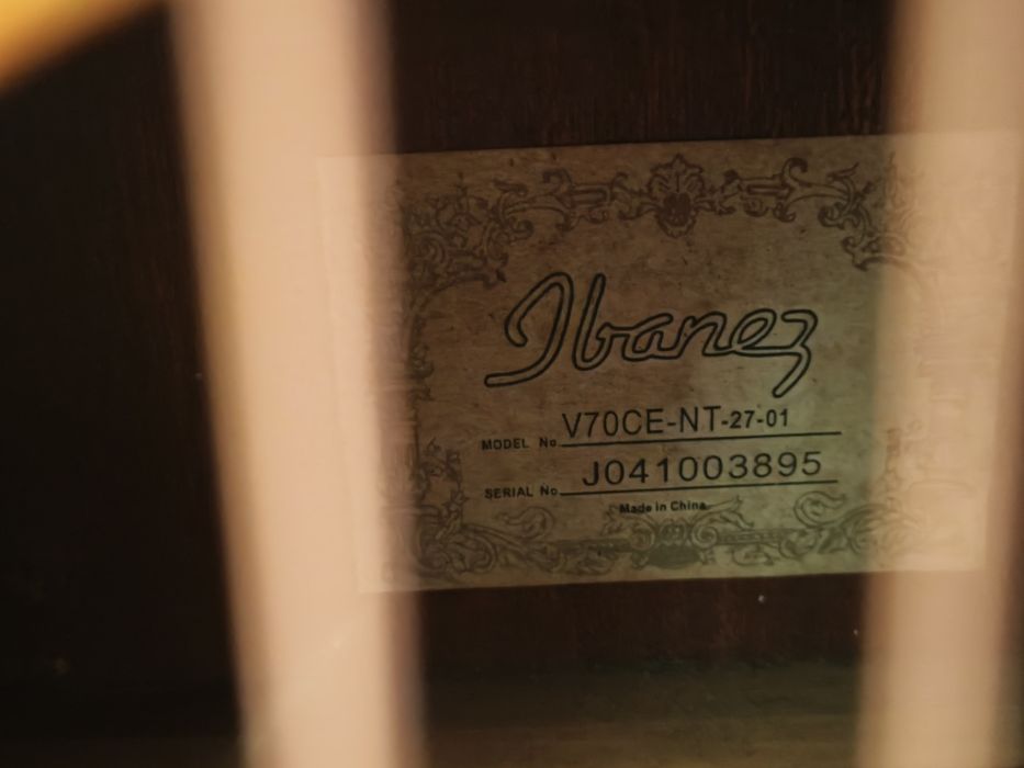 Viola Electro acústica Ibanez mais amplificador