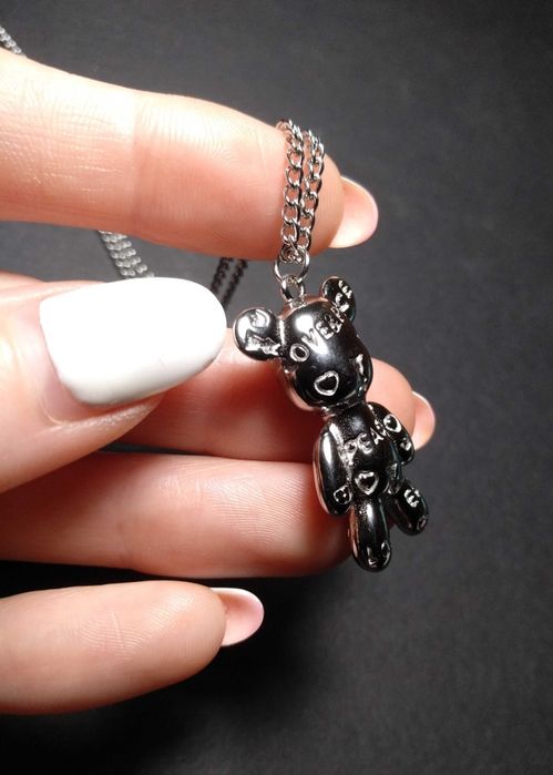 Naszyjnik Srebrny Miś – Teddy Bear.