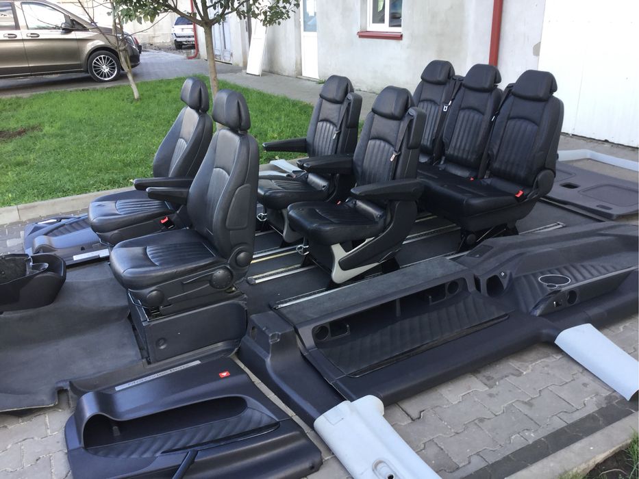 Салон карти потолок підлога сидіння  комплект Mercedes Vito 639 Viano