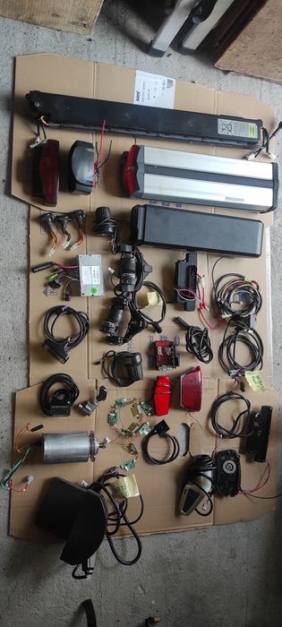 Części rowerów ze wspomaganiem