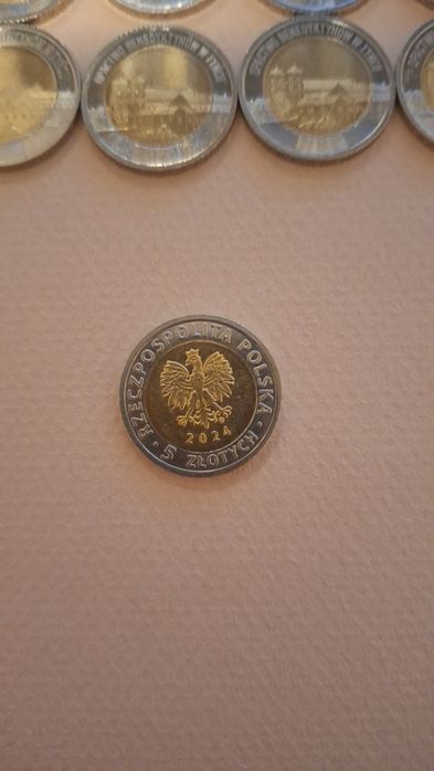 5 zł z 2024 wada stempla