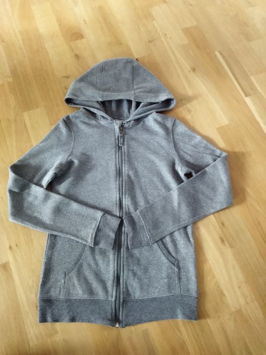 Bluza szara błyszcząca