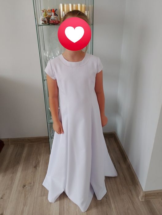 Alba- sukienka taliowana  dziewczęca