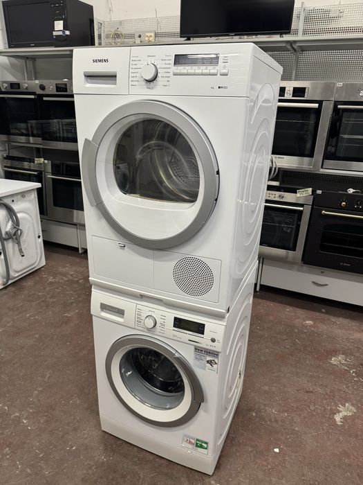 Zestaw pralka+suszarka+łącznik SIEMENS 8kg. Gwarancja. Transport