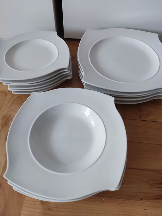 Porcelanowe talerze