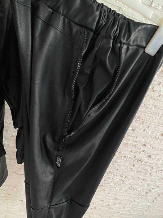 Rezerwacja Minouu nowy komplet garnitur eko skóra zamki naszywki