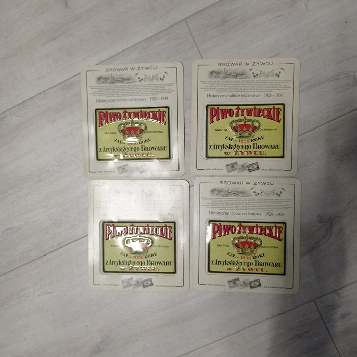 blachy reklamowe reklama piwa browar żywiec