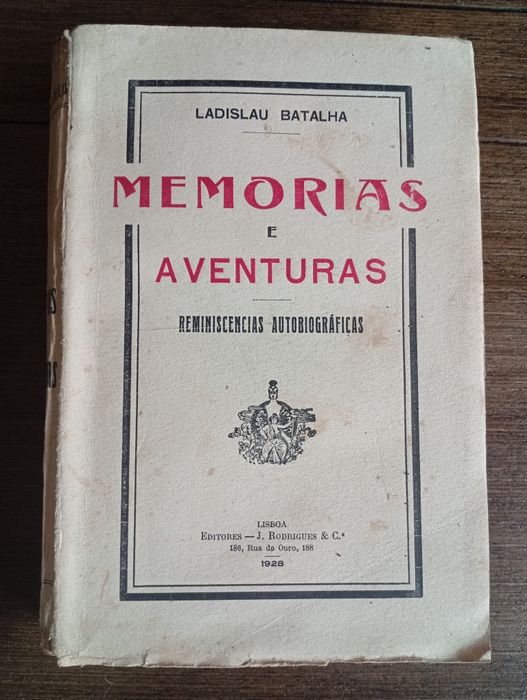 livro "Memórias e Aventuras: Reminiscências Autobiográficas"