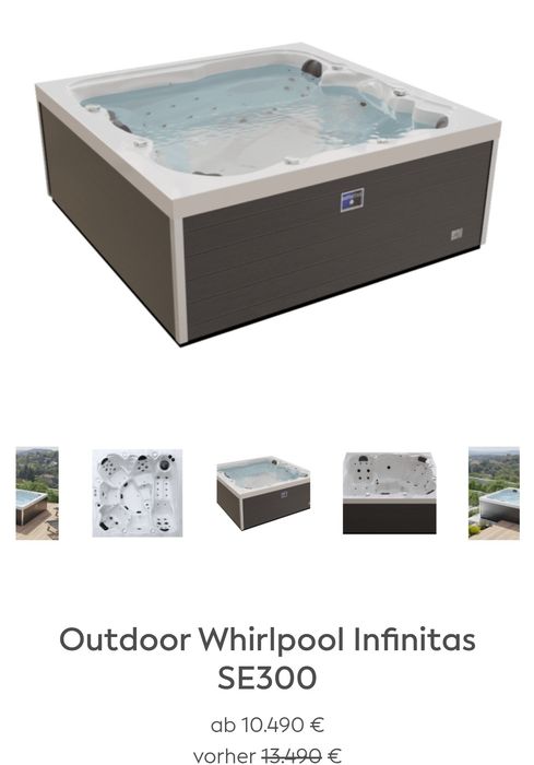 Jacuzzi ogrodowe Infinitas SE300 Made in Germany