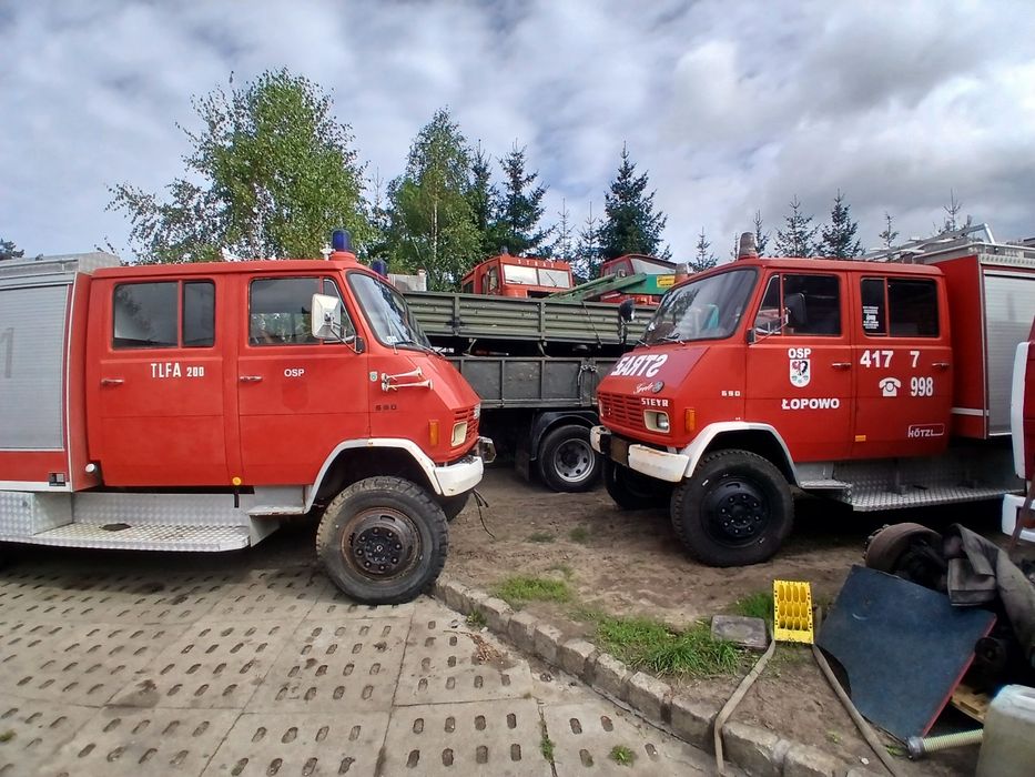 STEYR 690 pożarniczy  camper 4x4 reduktor straż