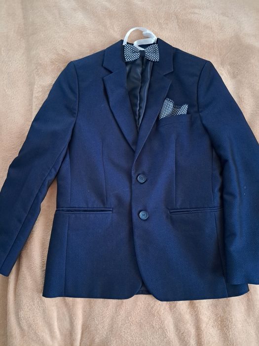 Garnitur chłopięcy Stan-Dar muszka I poszetka