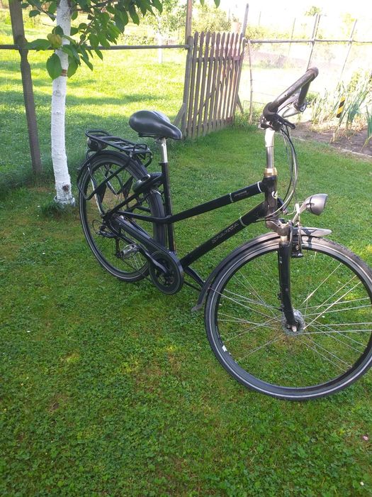 Rower sparta z bagażnikiem