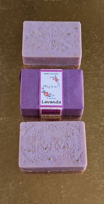 Sabonete Artesanal/Natural de Lavanda