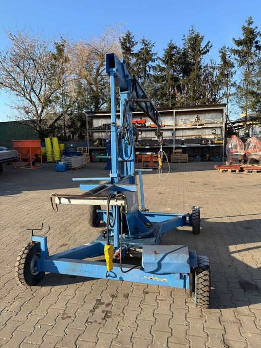 Mini Dźwig NEMAASKO 230V żuraw budowlany murarski warsztatowy Minikran