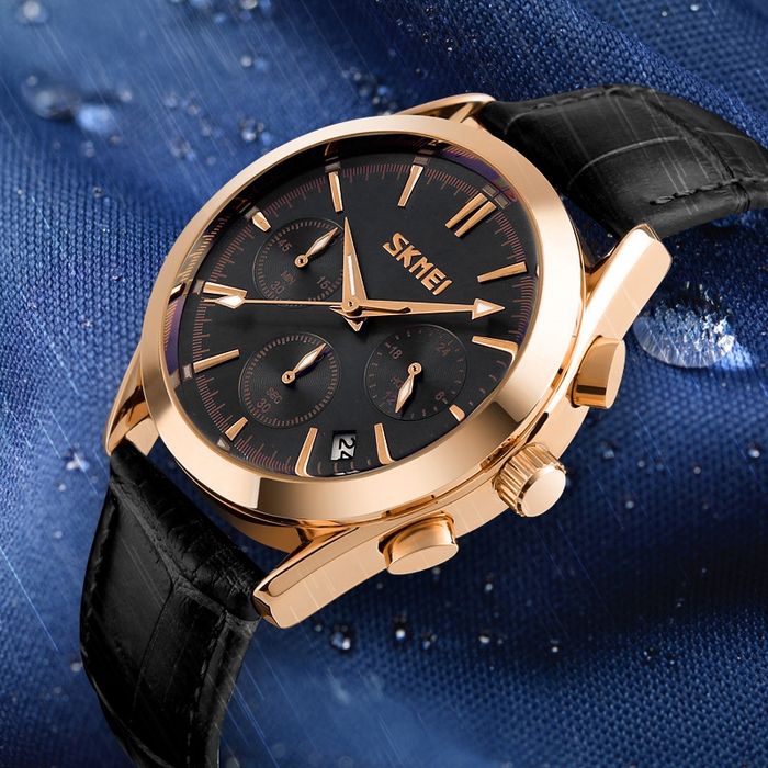 zegarek męski skmei 9127bk + box