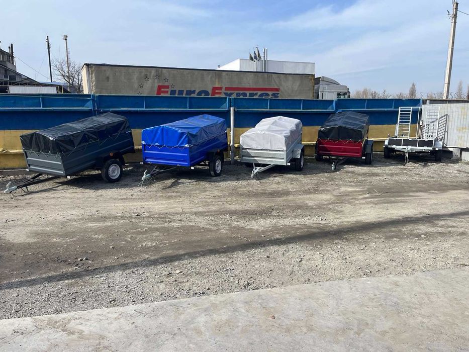 прицепы по самым низким ценам.Кременчугский Завод.Тент ЕВРО